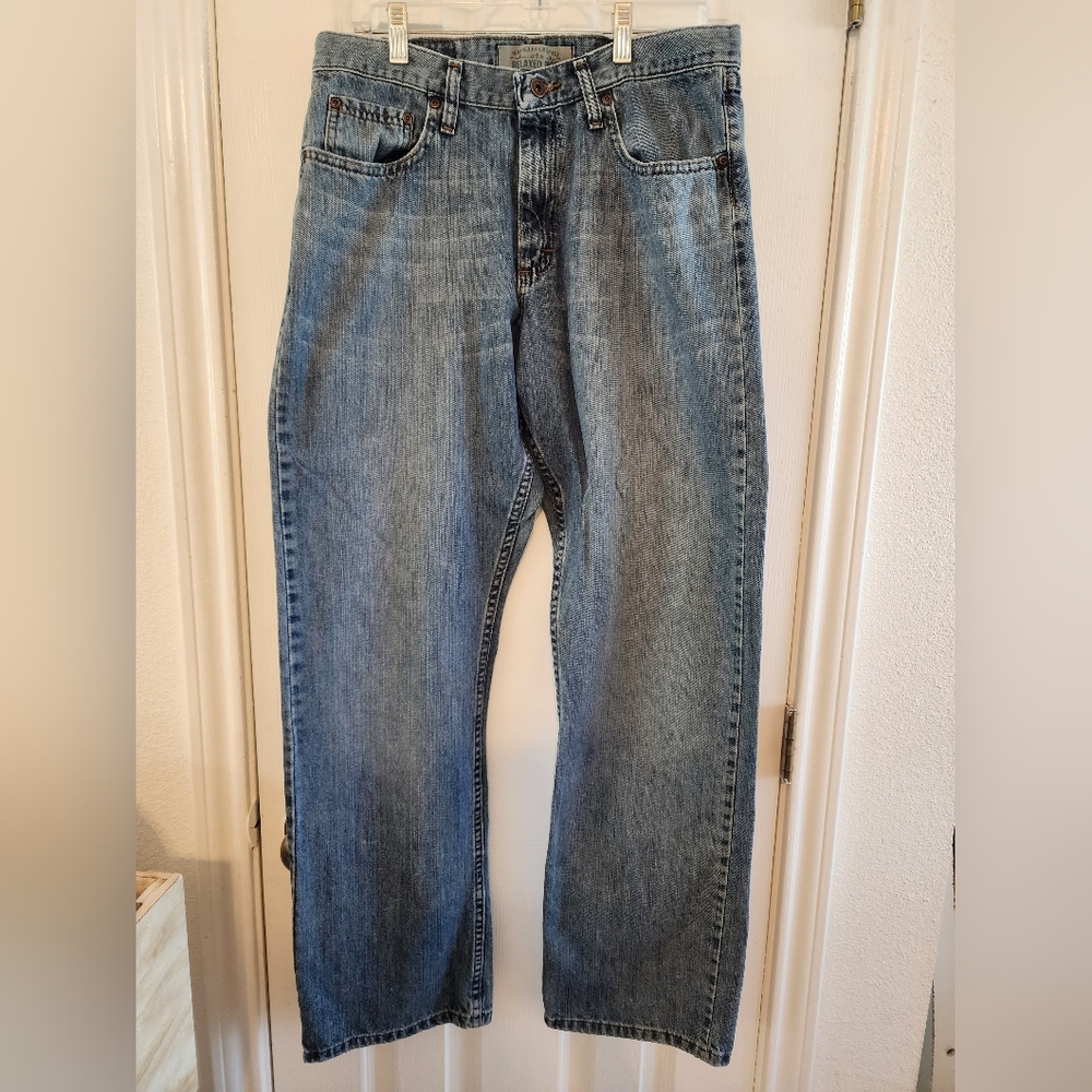 Mens Wrangler original relaxed boot jeans